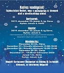 Tájékoztatás a sportcsarnok, könyvtár és a művelődési ház ünnepi nyitvatartásáról