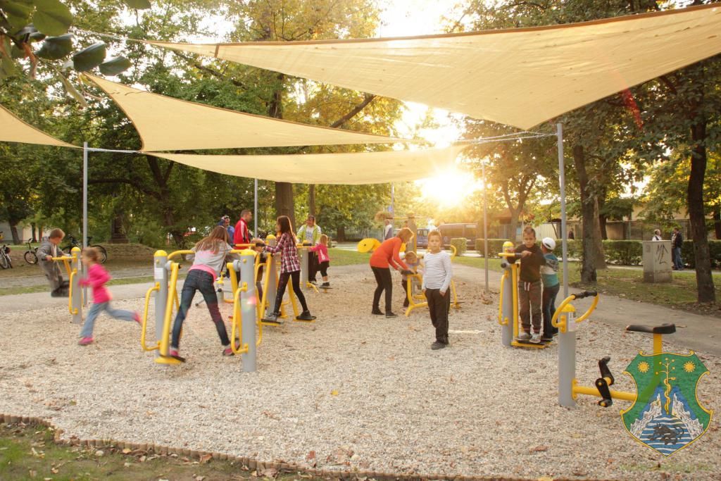 A Turisztikai Egyesület pályázatából megvalósult játszótér átadása