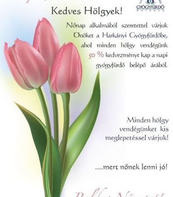 Nőnapi hétvége a Gyógyfürdőben