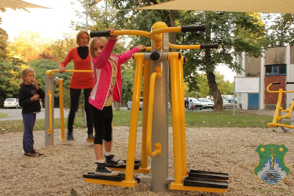 A Turisztikai Egyesület pályázatából megvalósult játszótér átadása