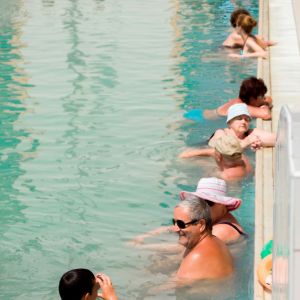 Kedvezményeső a harkányi gyógyfürdőben