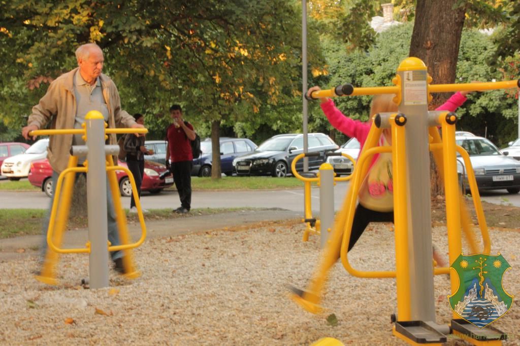 A Turisztikai Egyesület pályázatából megvalósult játszótér átadása