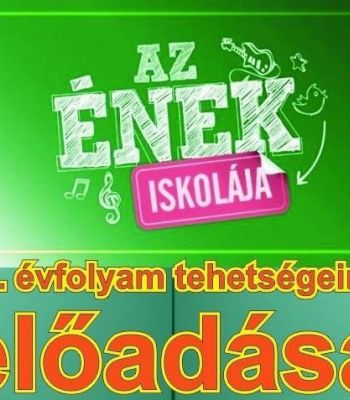 A TV2 "Ének Iskolája" döntősei
