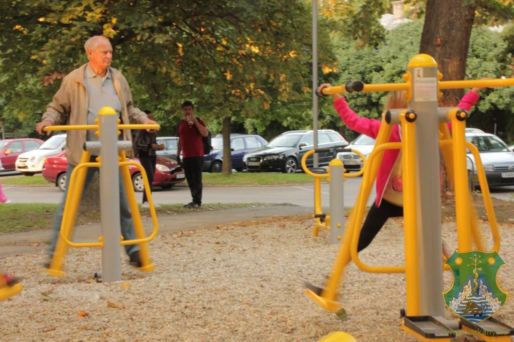 A Turisztikai Egyesület pályázatából megvalósult játszótér átadása